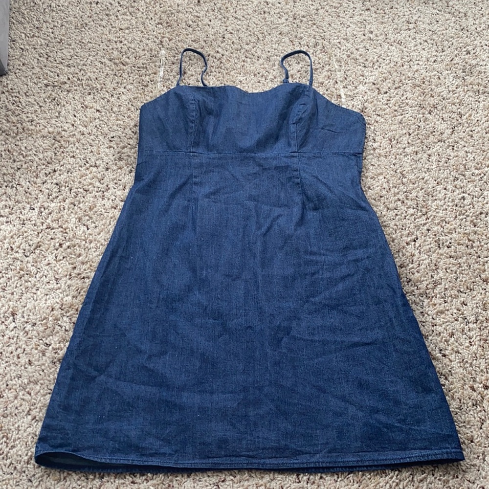Lottie Moss denim dress